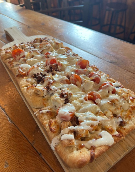 Chicken Bacon Ranch Flatbread