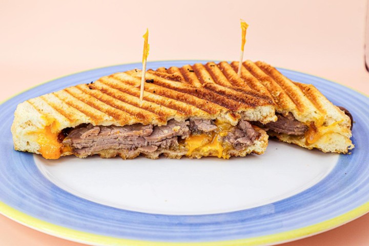 The Beefy Cheddar Panini