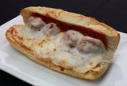 Meatball Parmesan Sub