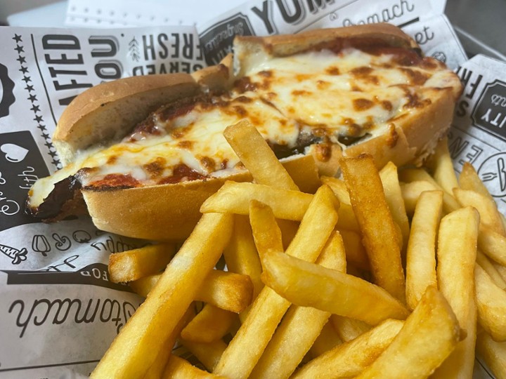 Eggplant Parmesan Sub