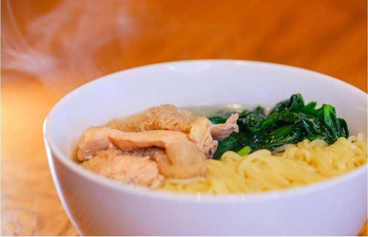 43.羊肚菌土鸡汤面 Morel Mushrooms Chicken Noodle Soup