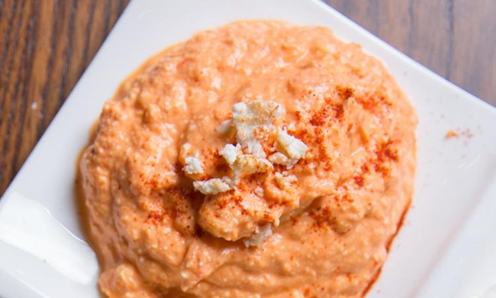 Side of Red Pepper feta Spread NO PITA