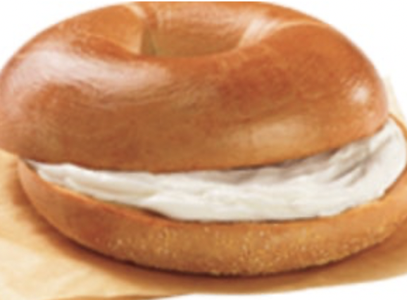 Bagel with Cream Cheese or DF Cream cheese