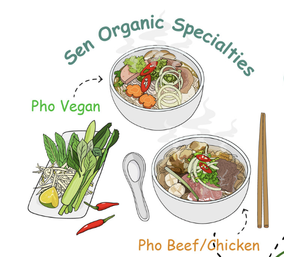 FROZEN Chicken or Vegan Organic Pho