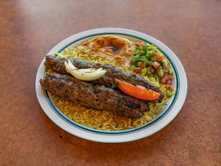 Kafta Kabab Plate