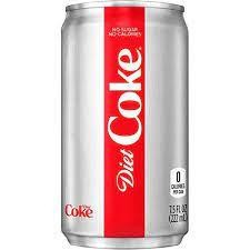 CAN DIET COKE