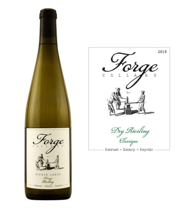 Forge Wine Cellars Dry Reisling Classique 19