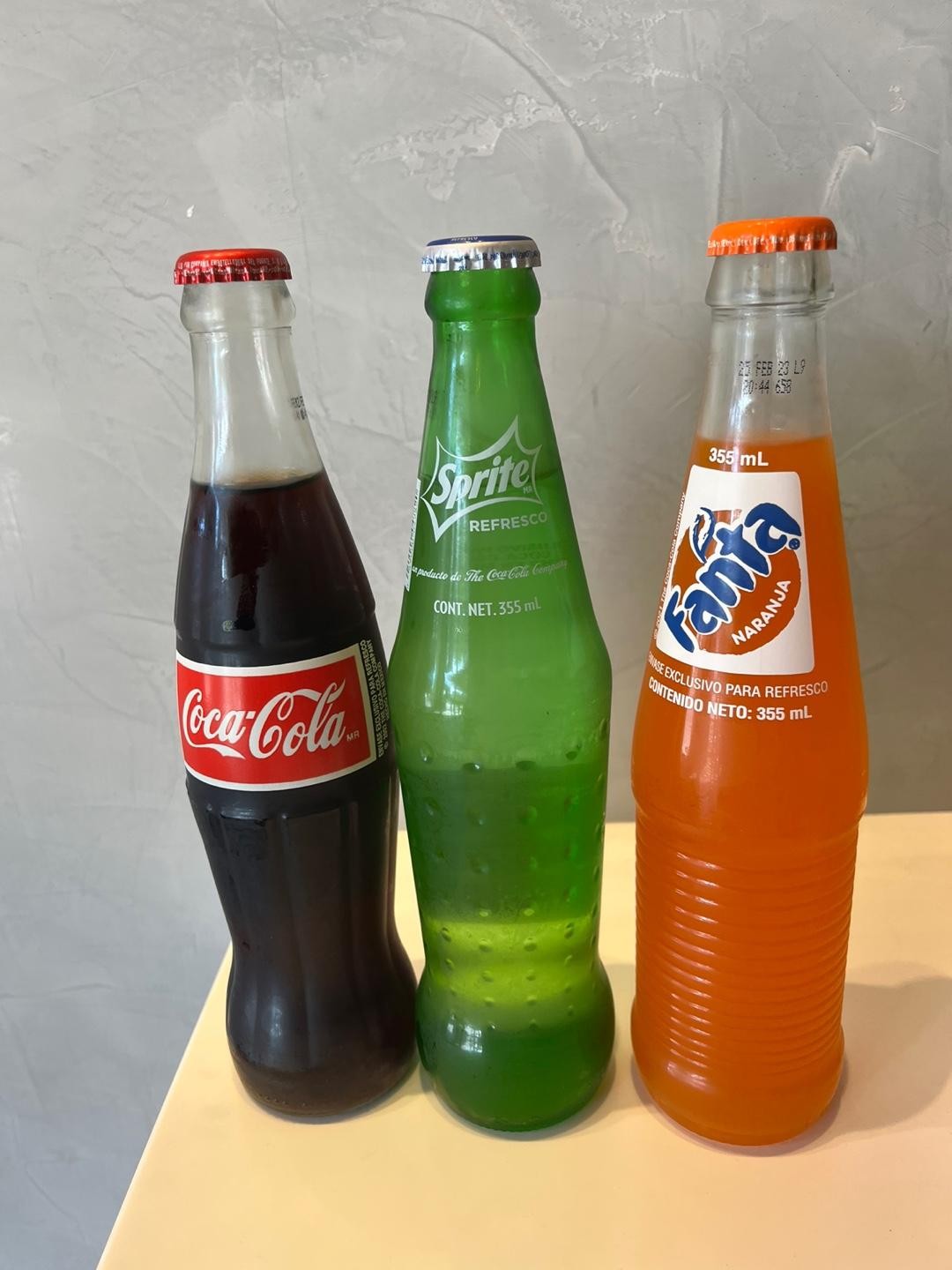Mexico glass bottles
