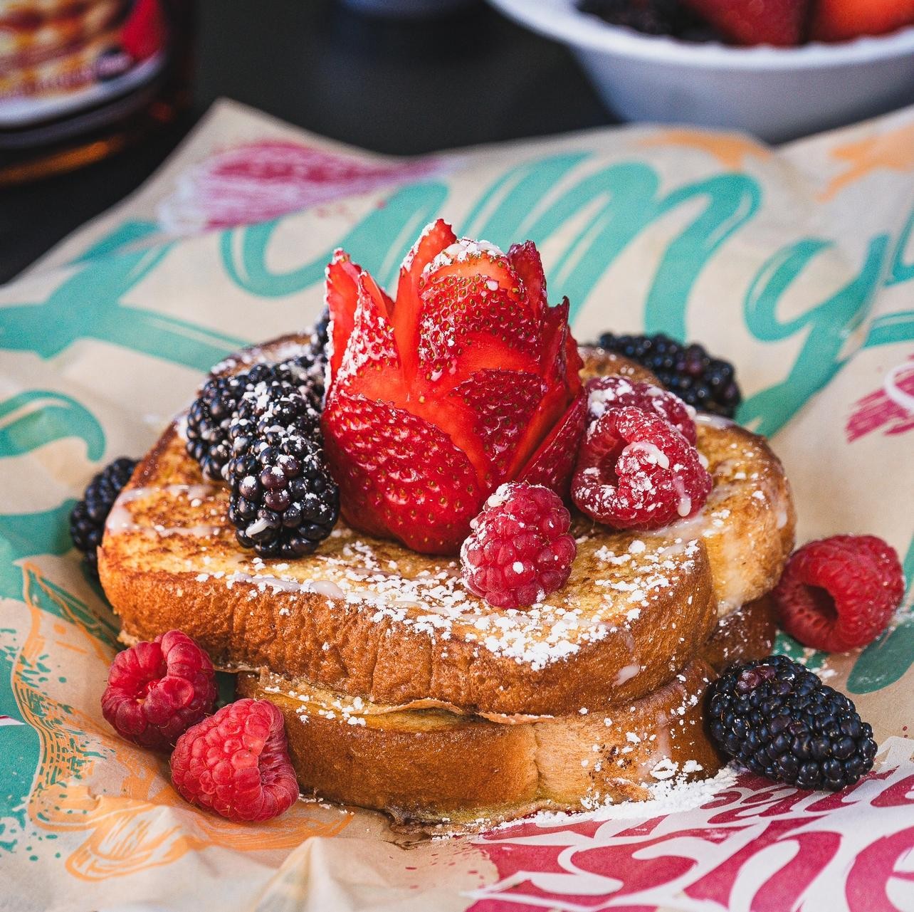 French Toast and Fruit