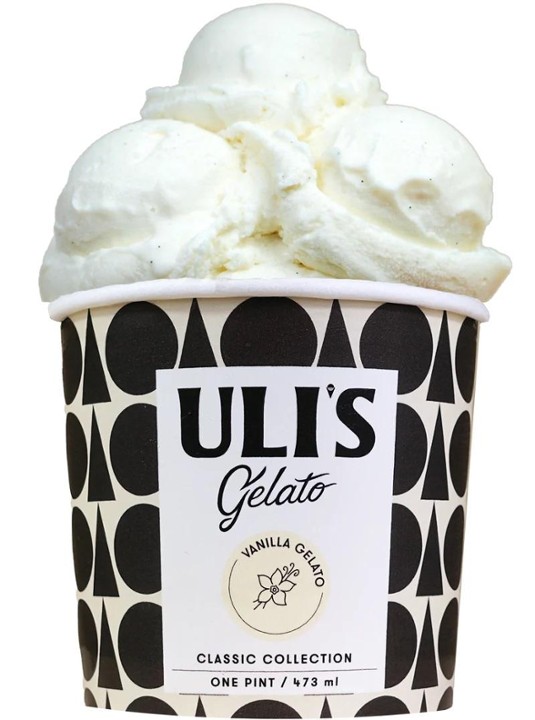Uli's Gelato - Vanilla 16oz/pint