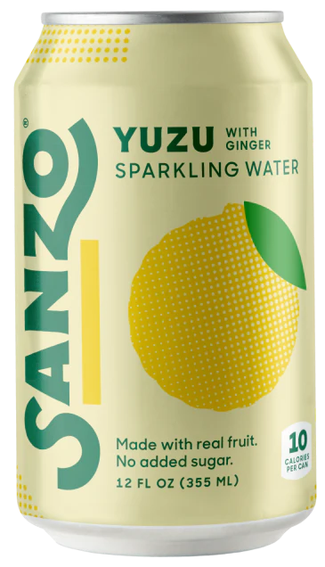 Sanzo - Yuzu Lychee (Berry)  Sparkling Water 12oz