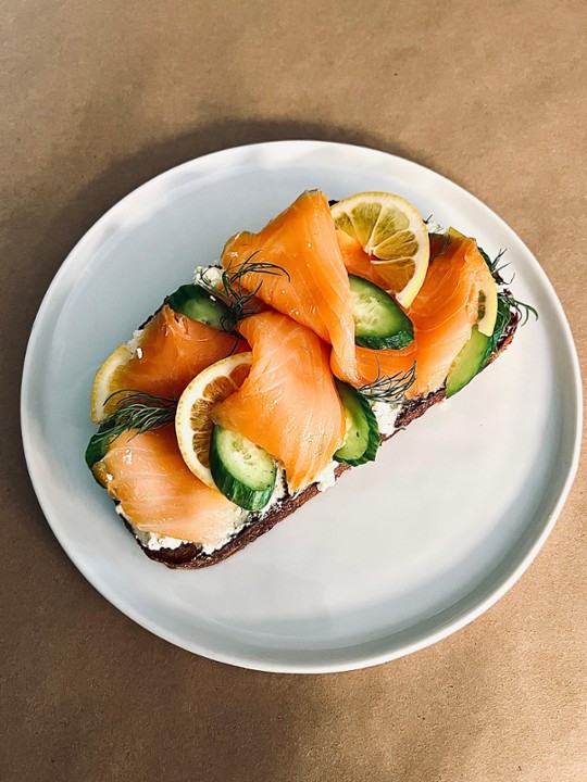 Cured Salmon Toast