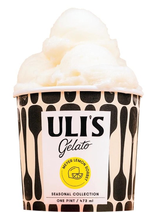 Uli's Gelato - Meyer Lemon 16oz/Pint