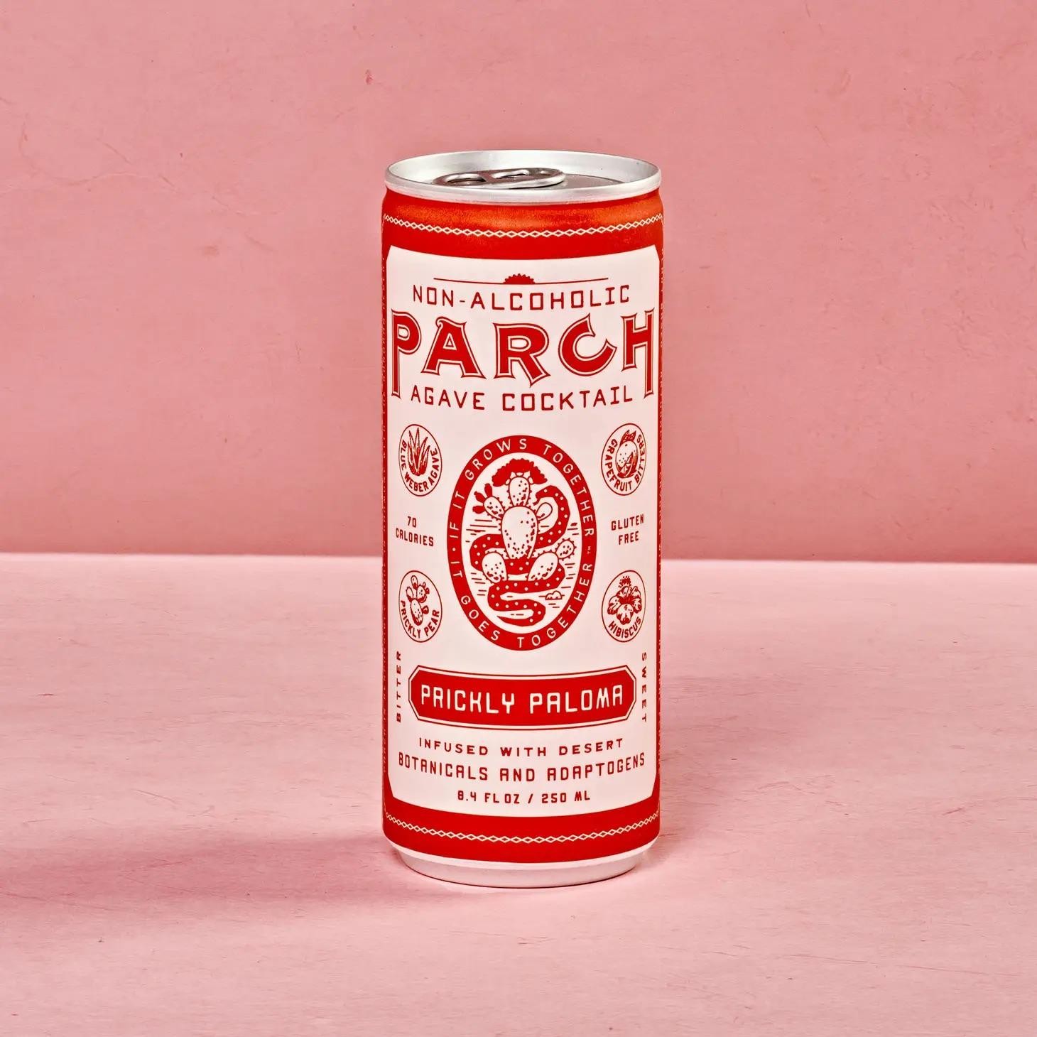 Parch Prickly Paloma Non-Alcoholic Agave Cocktail
