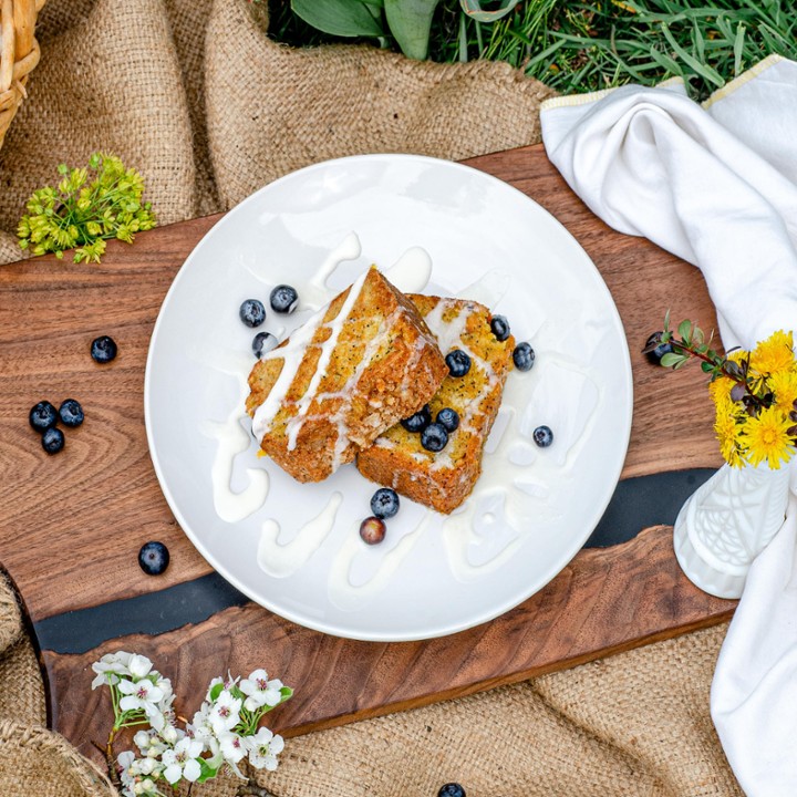 1 Slice Lemon Poppy French Toast