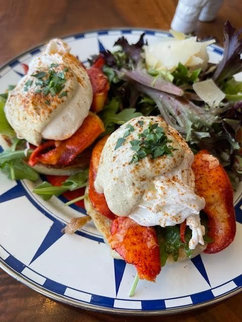 Butter Poached Lobster Benedict