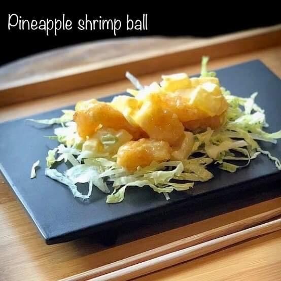 Pineapple Shrimp Balls