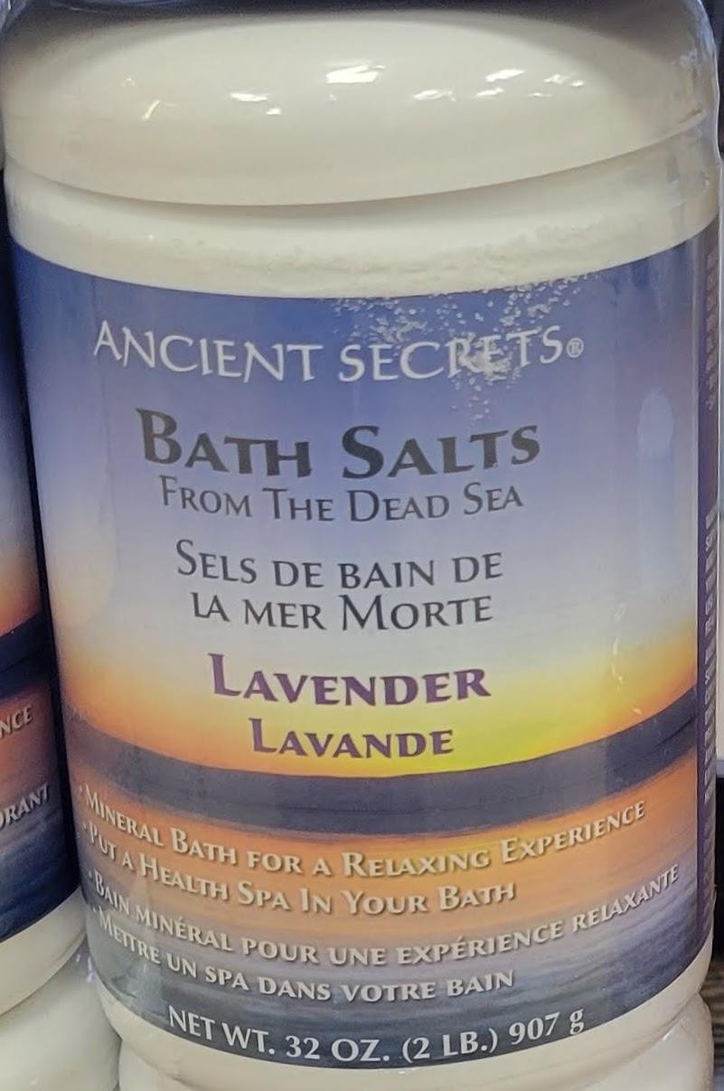 Ancient Secrets Bath Salts Lavender