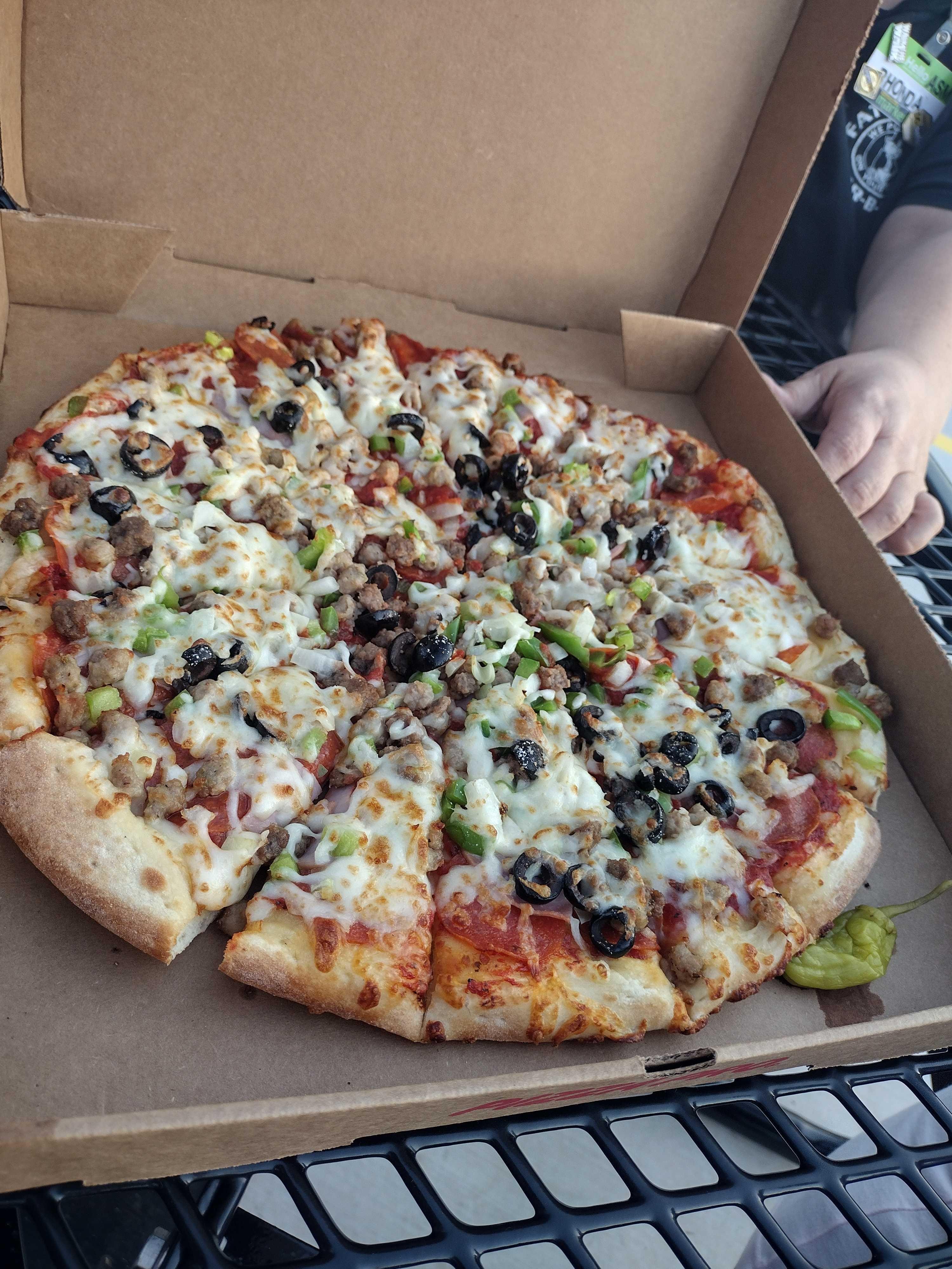 7 Inch Hand Tossed Pro Special Pizza