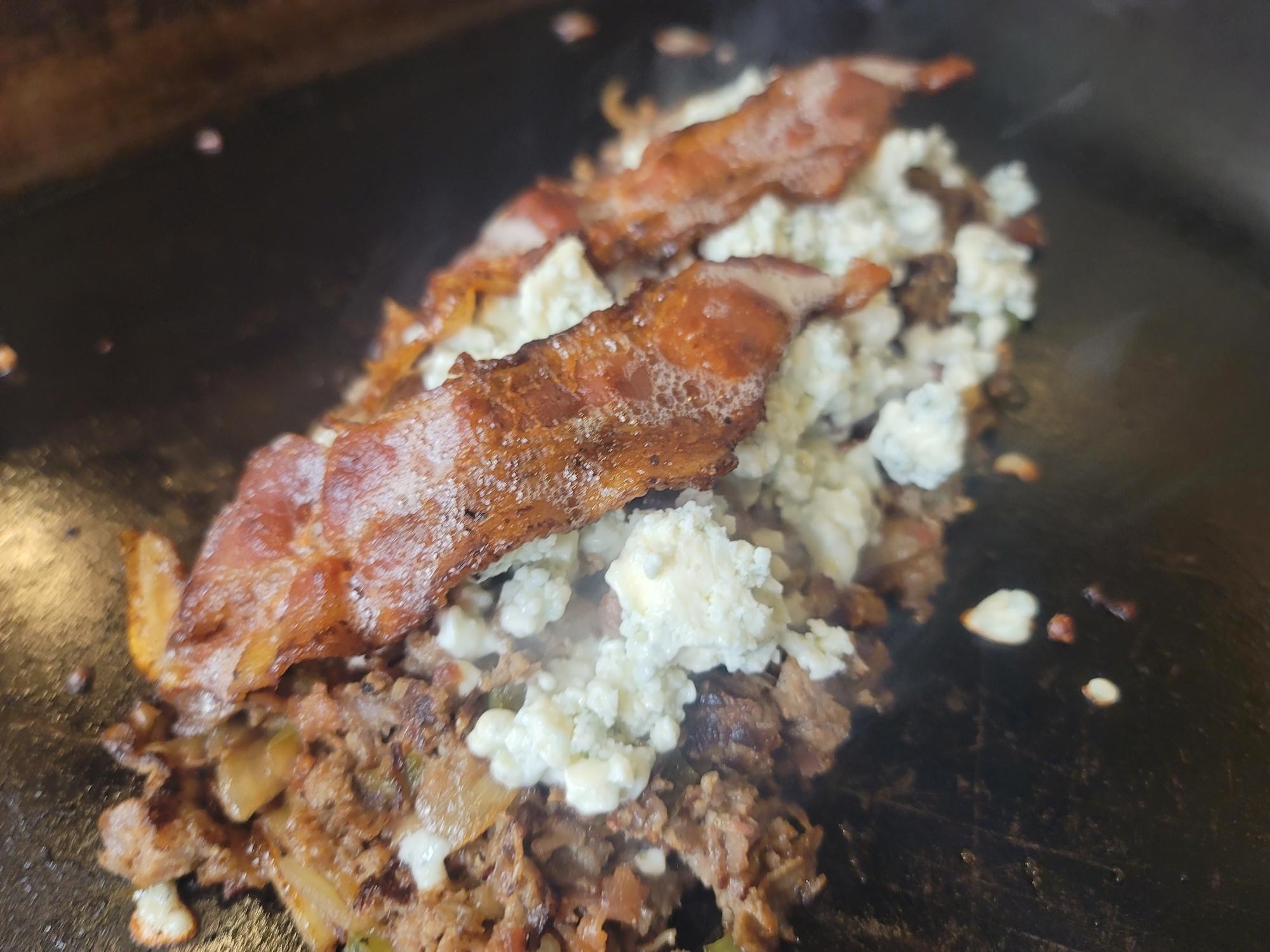 Bacon & Bleu Cheesesteak