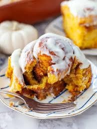 Pumpkin Cinnamon Roll