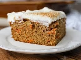 Carrot Cake Slice