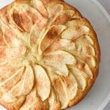 French Apple Cake, Slice, GF