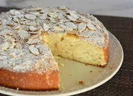 Almond Ricotta Cake, GF