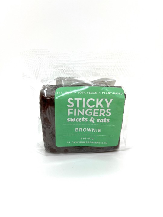 Sticky Fingers Vegan Brownies