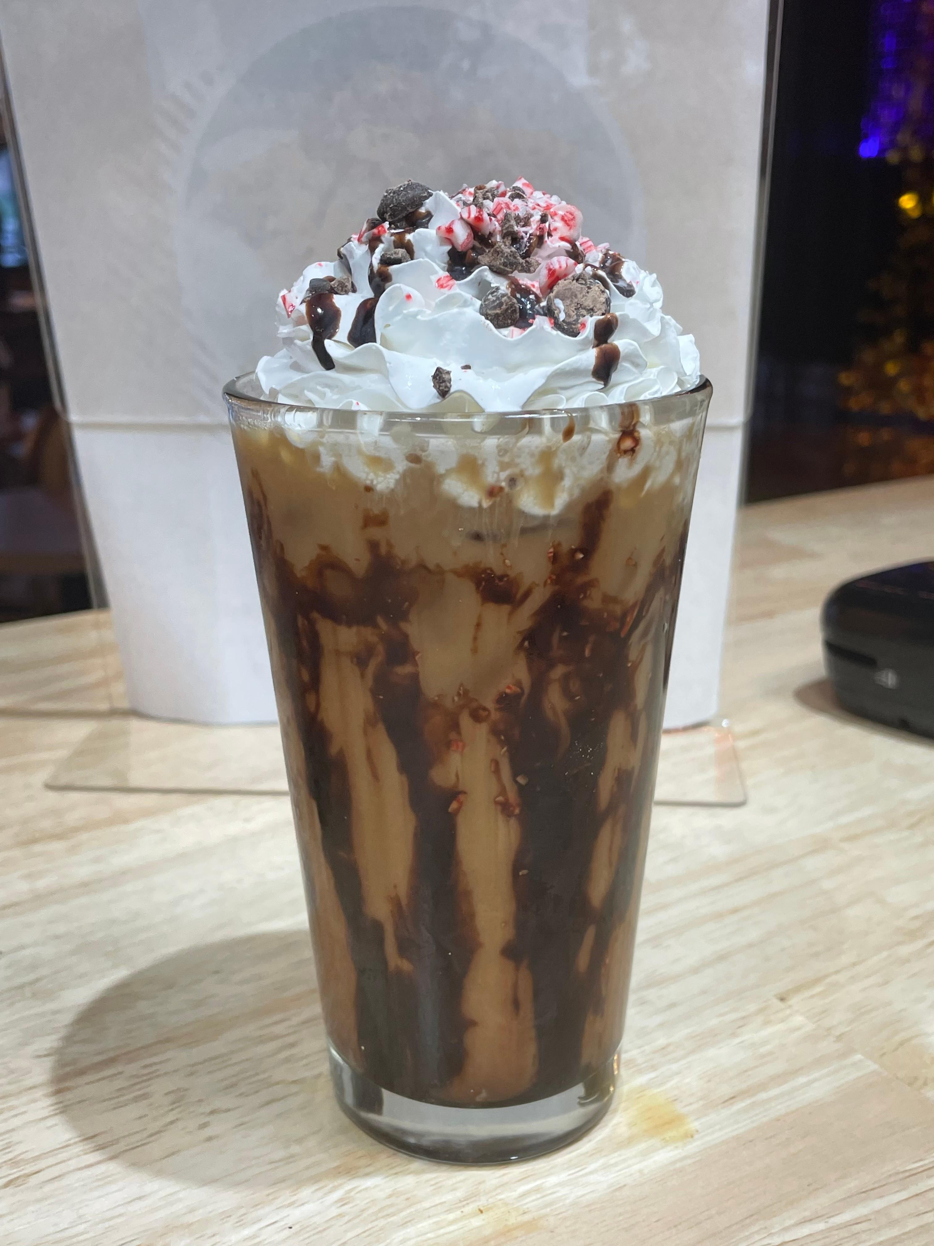 Peppermint Mocha Iced Coffee