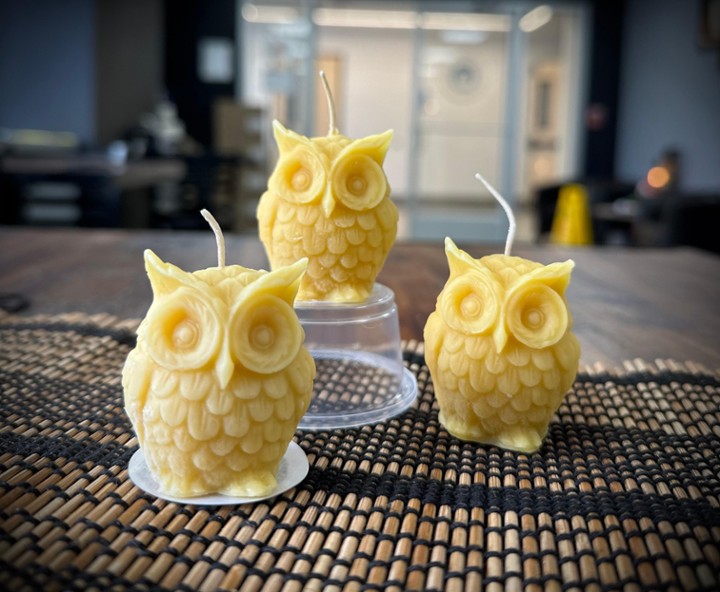 Owl candles