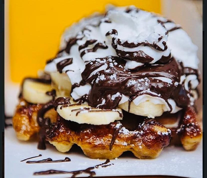 Banana & Nutella Waffle