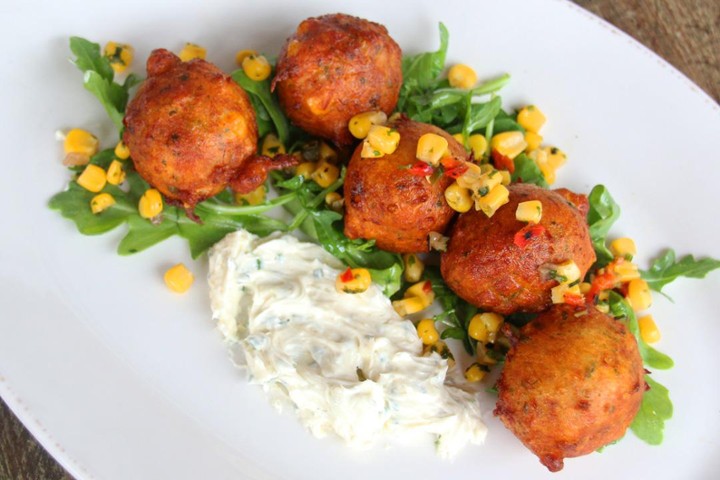 Crab & Corn Fritters
