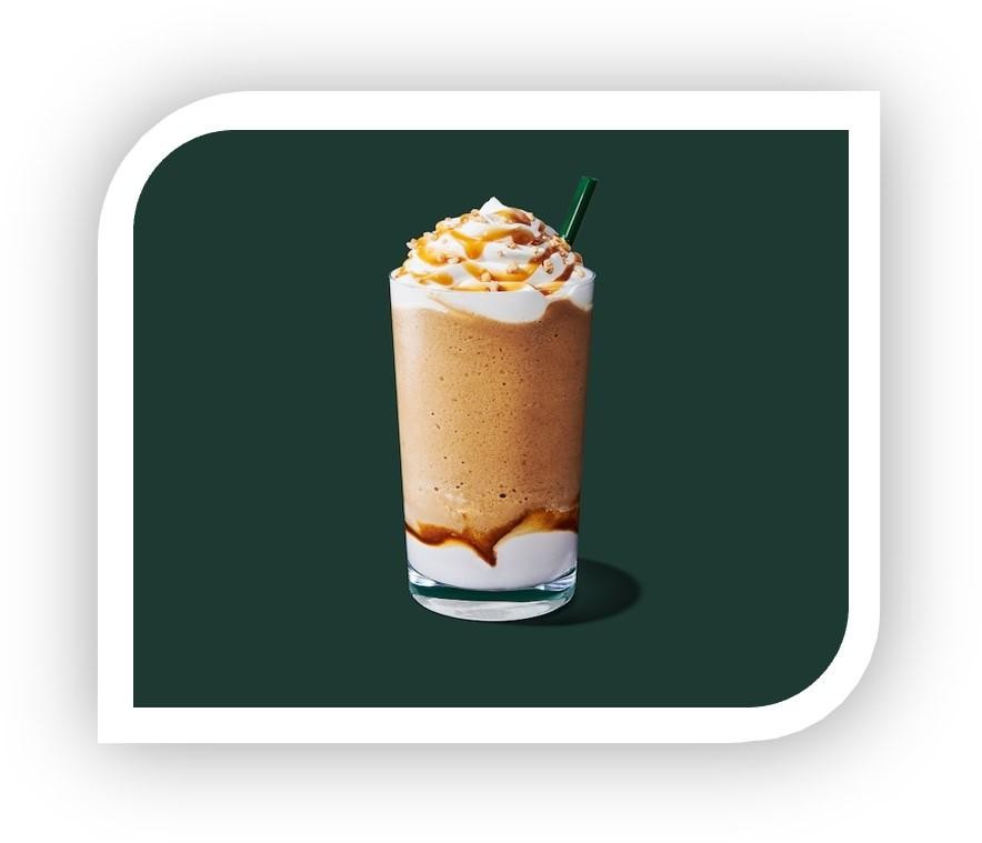 Caramel Ribbon Crunch Frappuccino