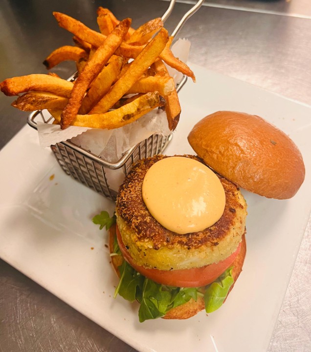 Crab Cake Burger