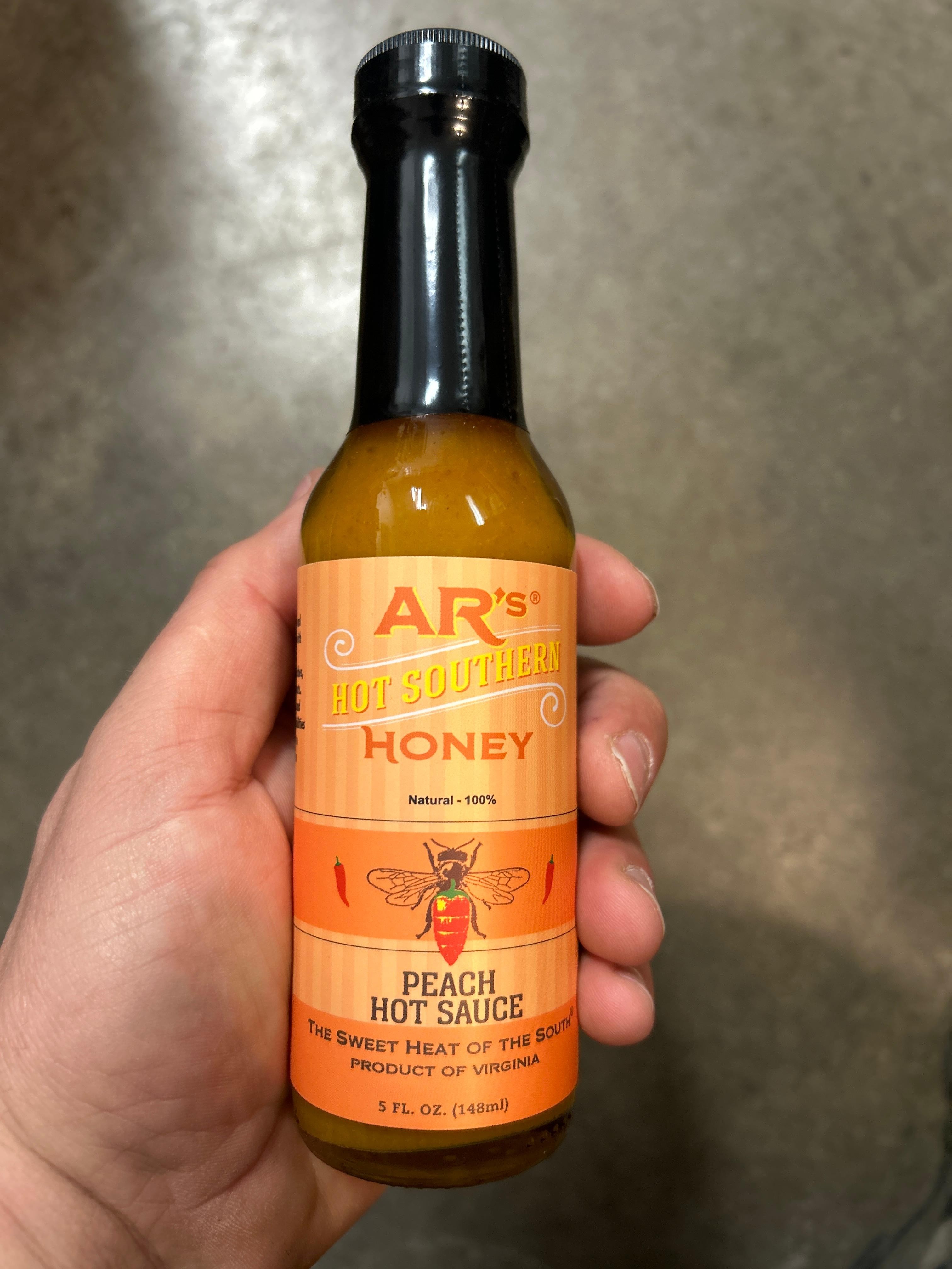 AR's Peach Hot Sauce