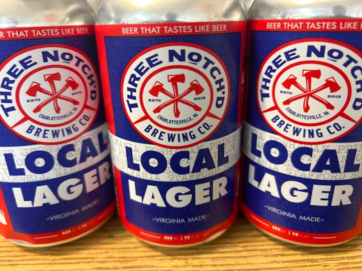 3 Notch’d Local Lager