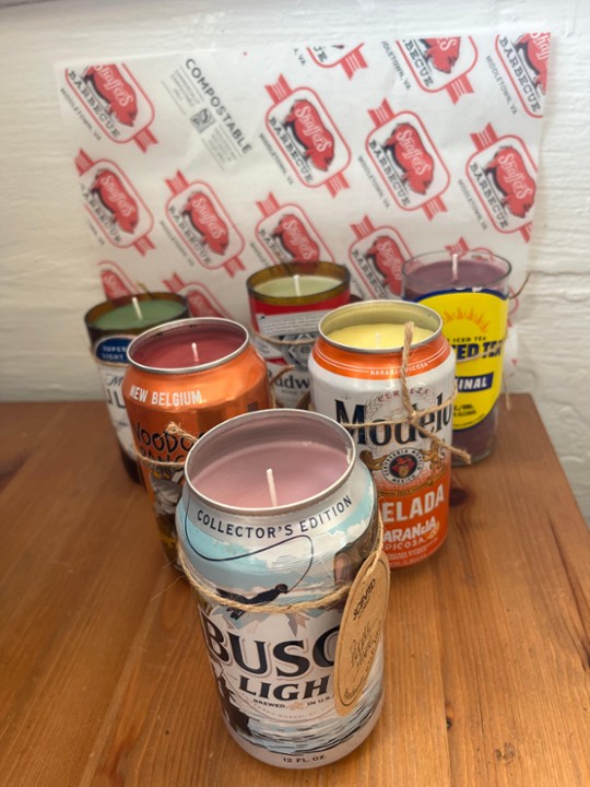 Beer Can/Bottle Candles
