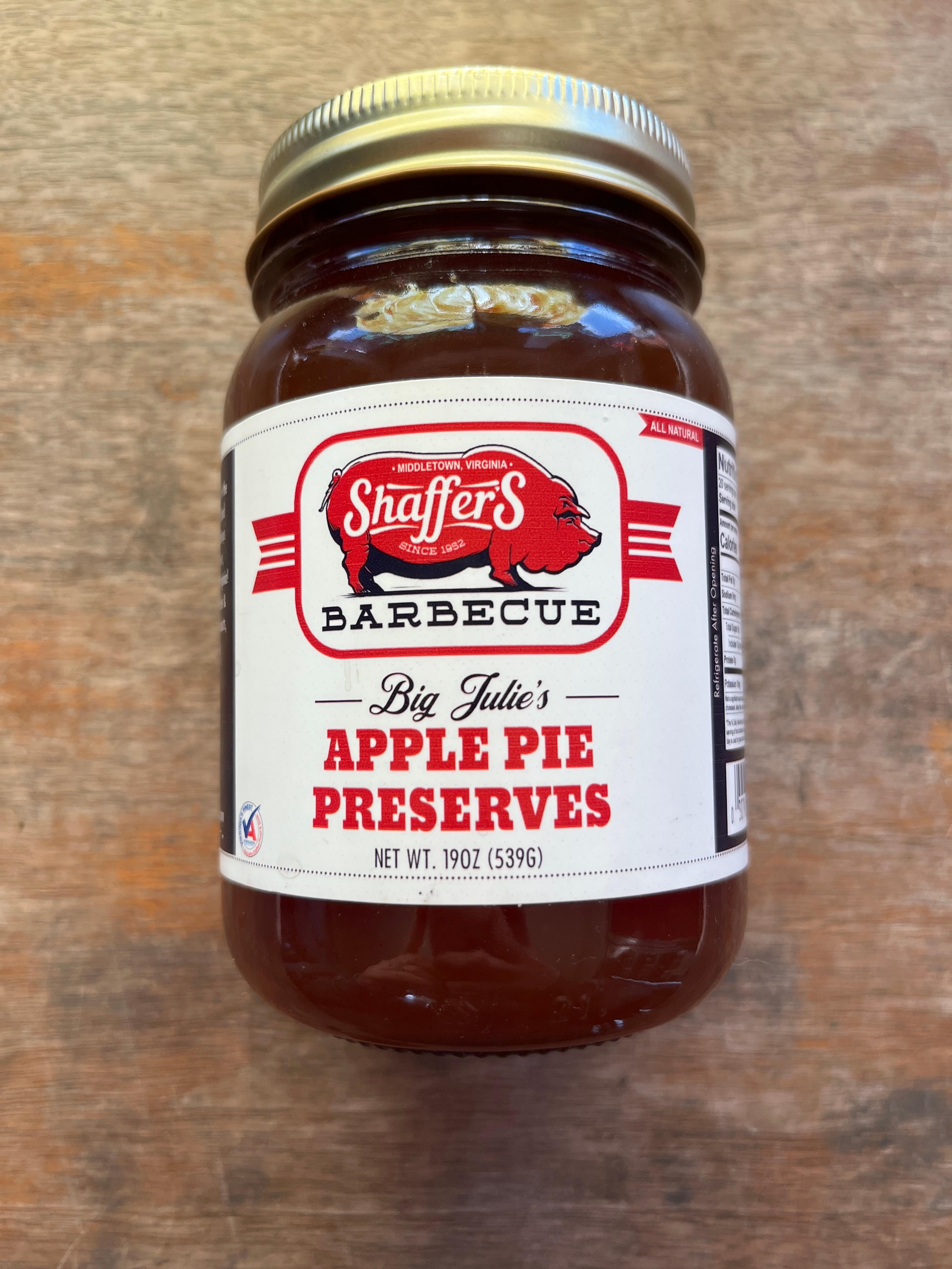 Big Julie's Apple Pie Preserves