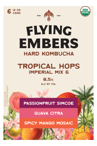 Flying Embers Tropical Hops Mix 6 pk