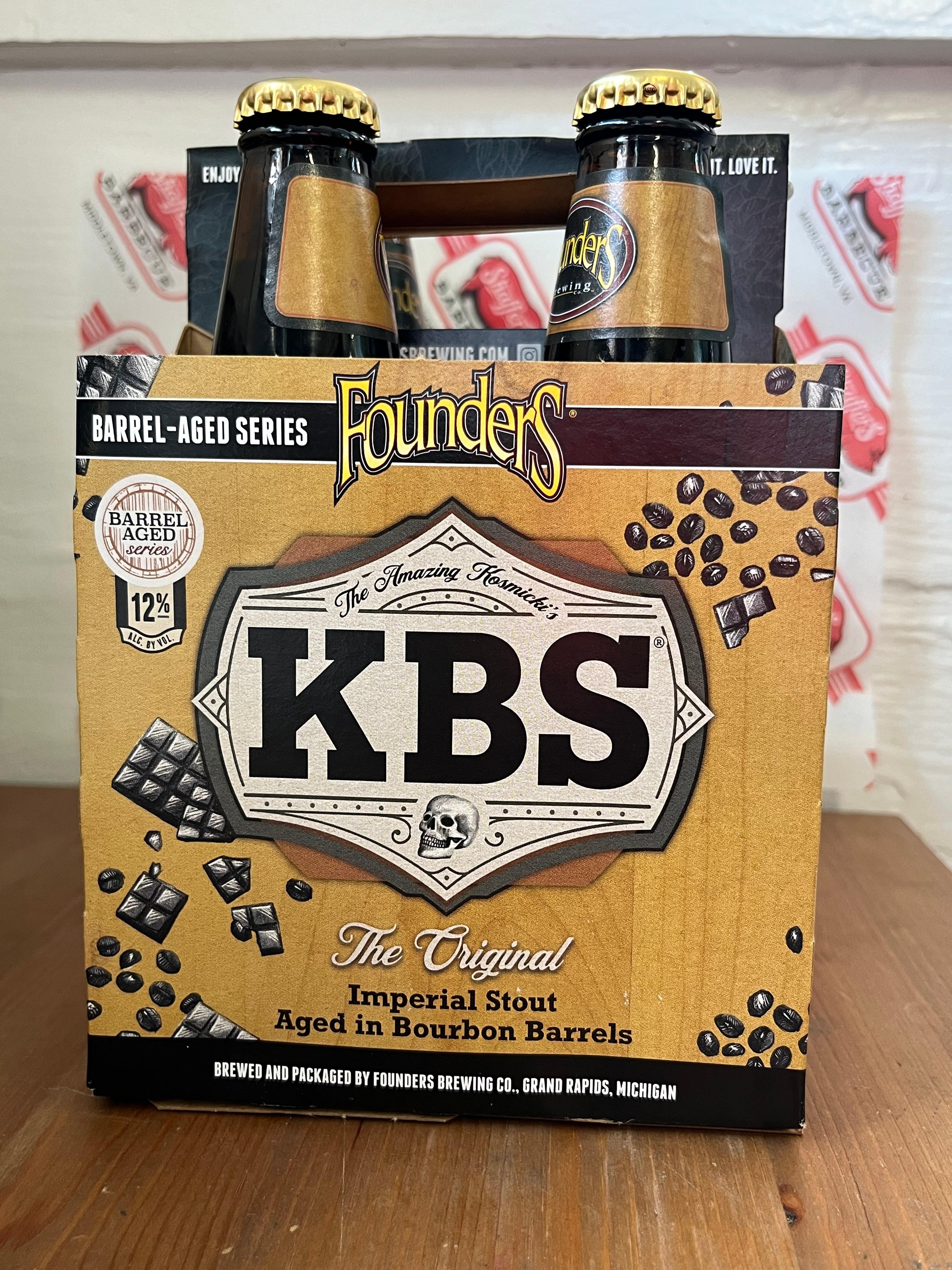 Founders KBS, Bourbon Barrel-Aged Imperial Stout Beer