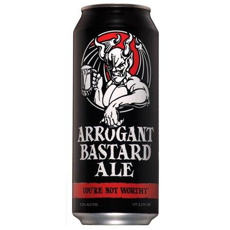 Stone Beer Arrogant Bastard Tall Boy