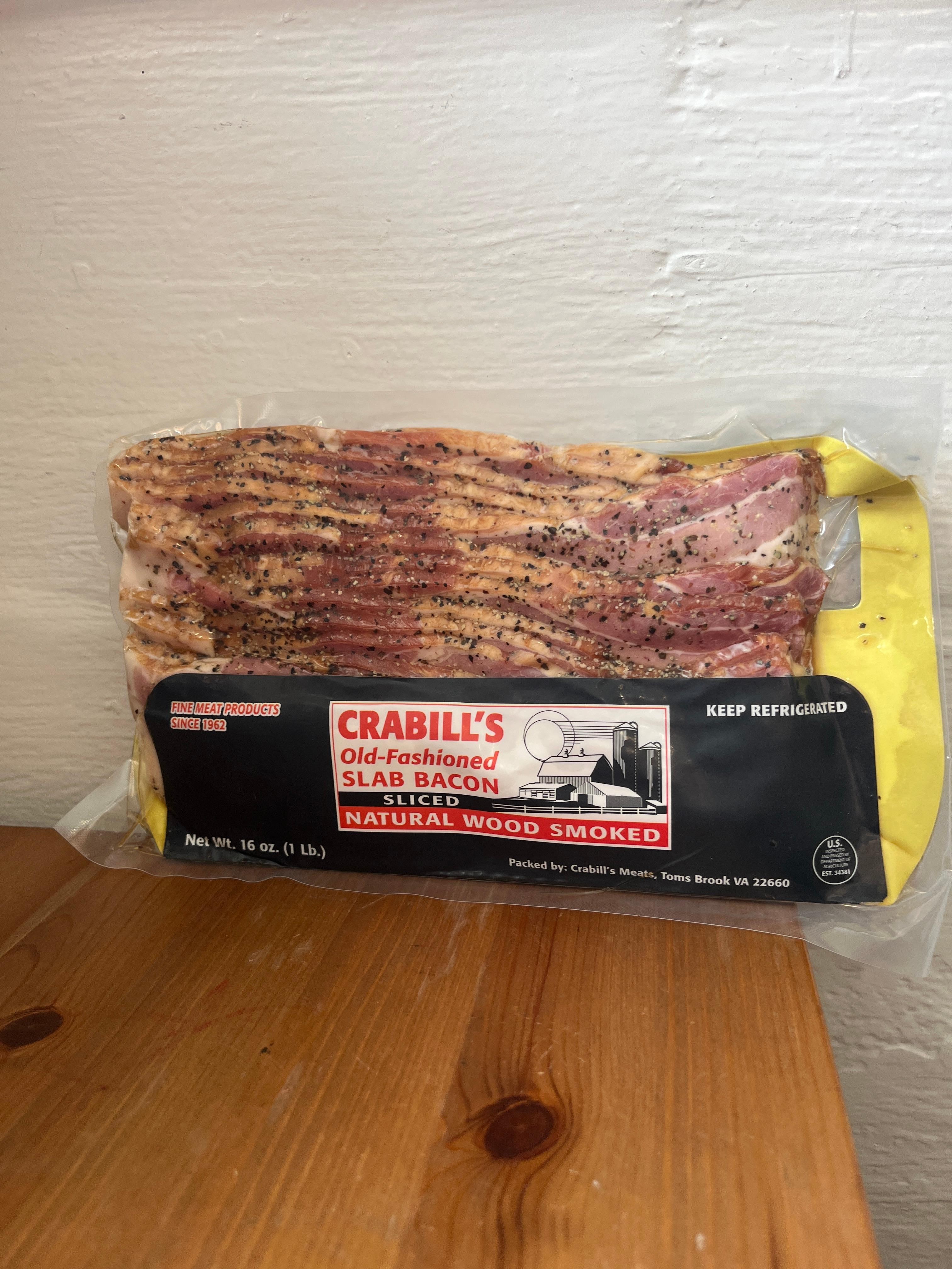 Crabill's Regular or Pepper Bacon