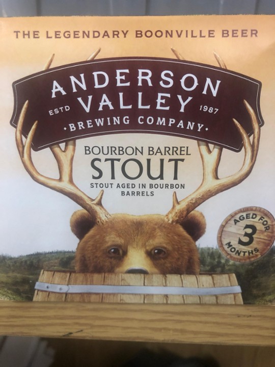 Anderson Valley Bourbon Barrel Stout Ale