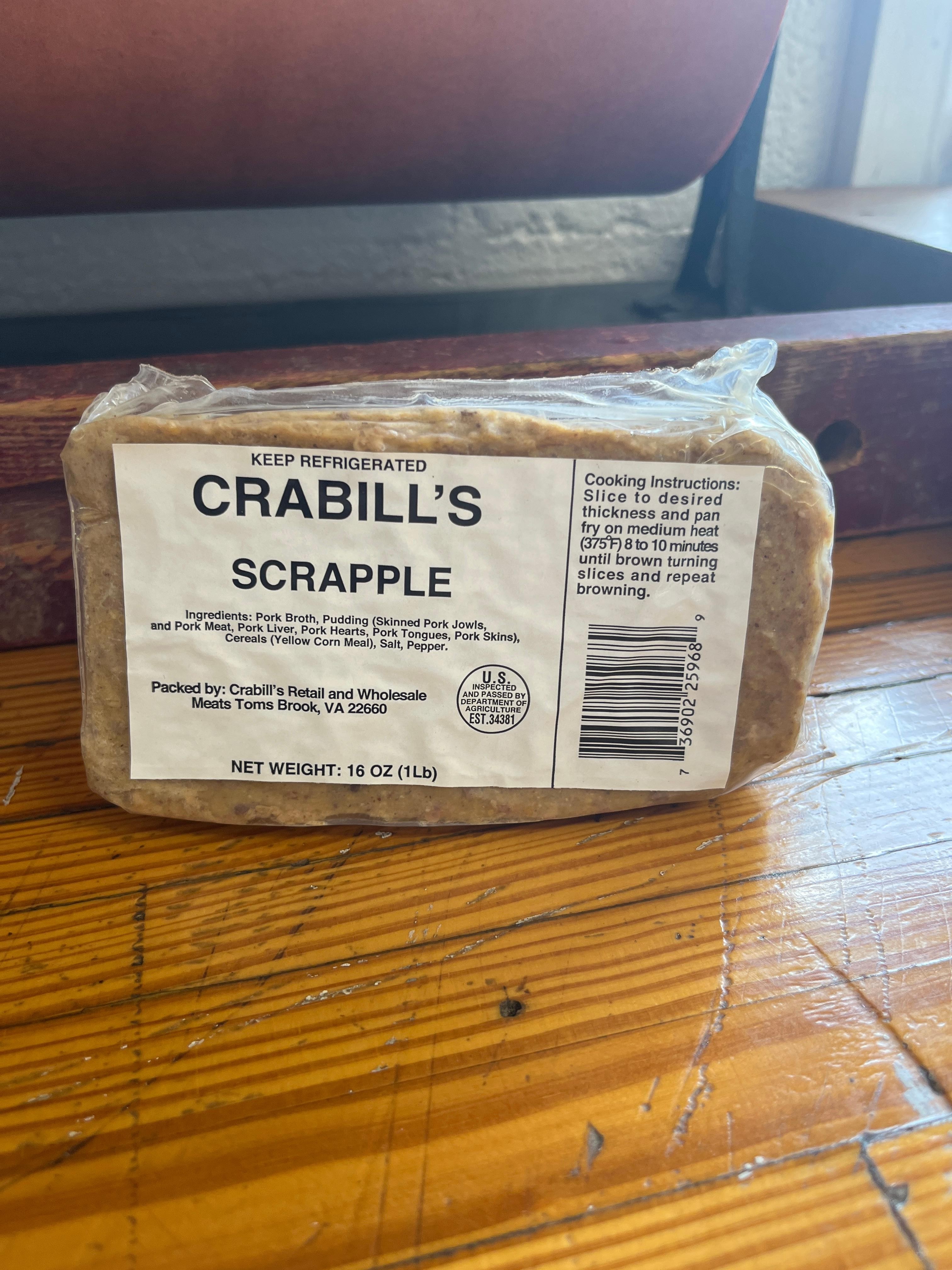 Crabill's Scrapple