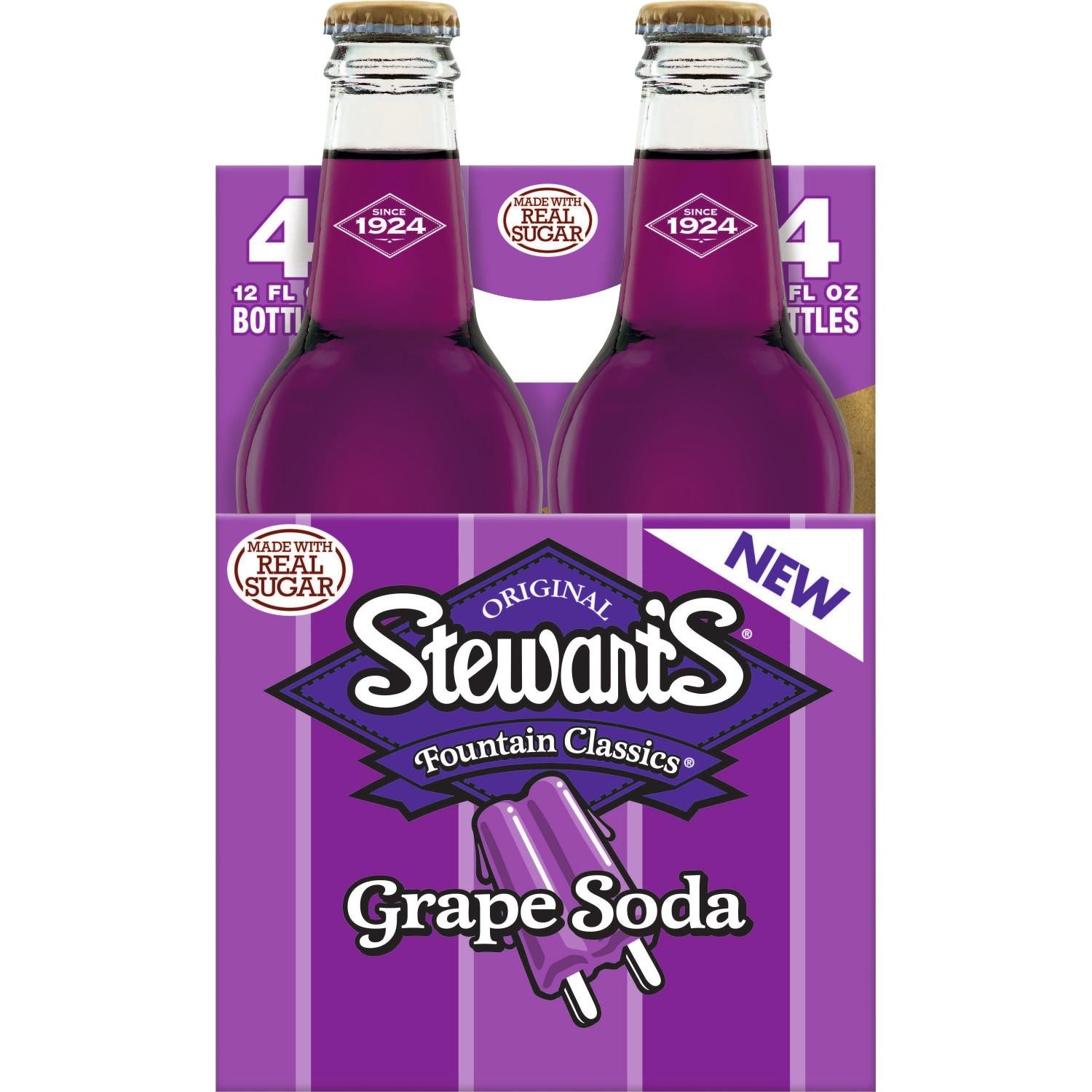Stewart's Original Fountain Classics Grape Soda