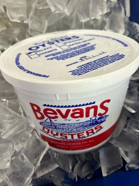 1/2 Gallon Raw Oysters Call to Order 540-508-4274