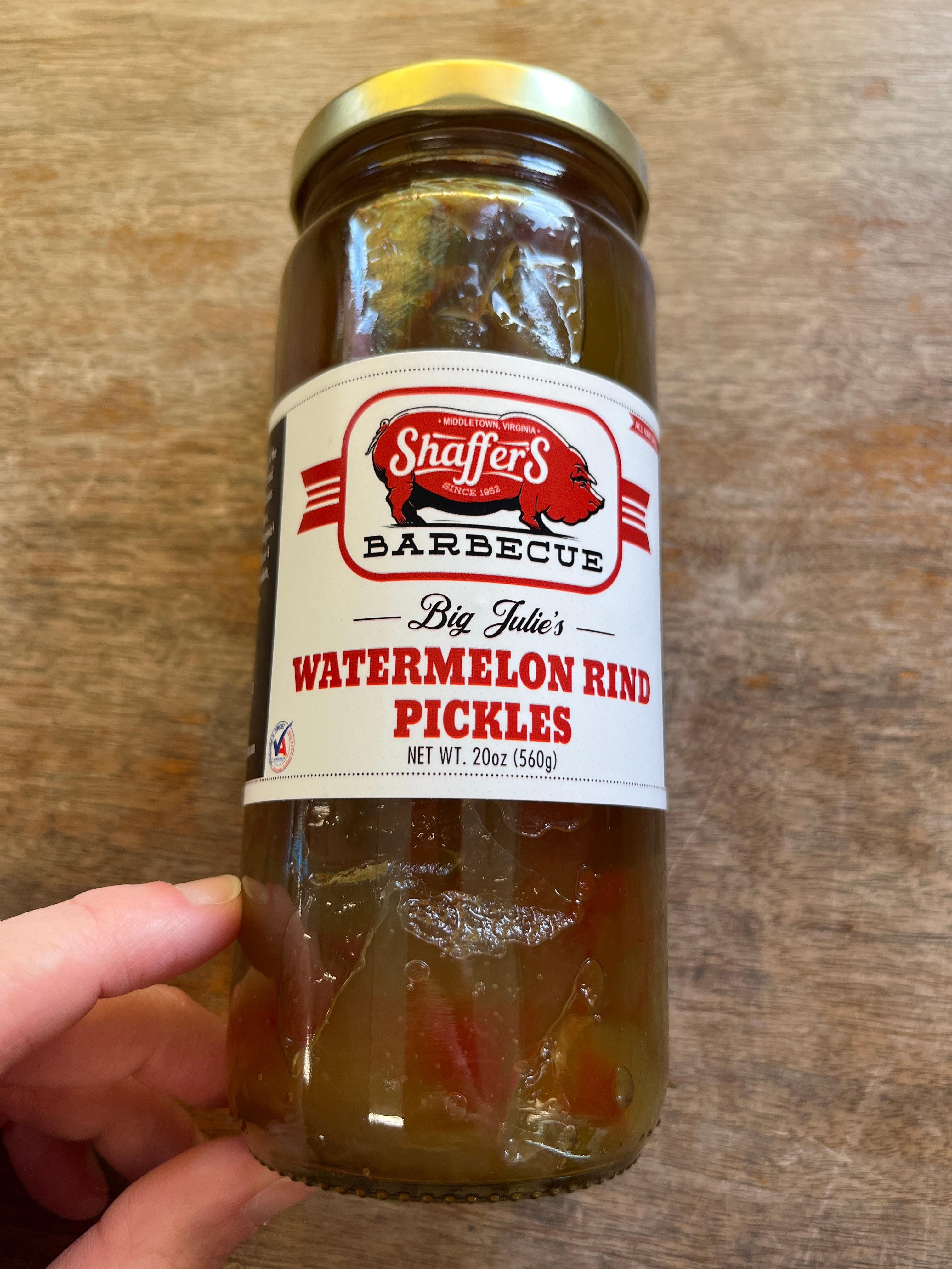 Big Julie's Watermelon Rind Pickles