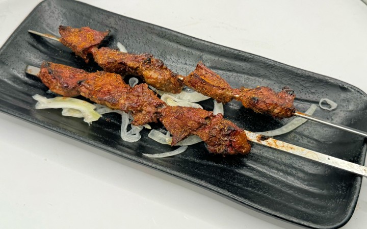 Lamb Liver Kebab ( 2 skewers) 慢烤羊肝