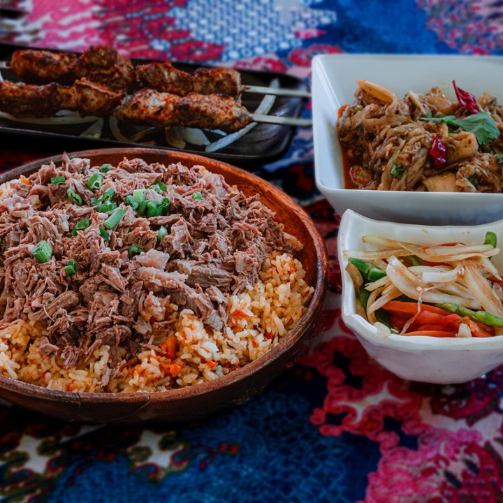 Uyghur Food For Gluten-Free Combo